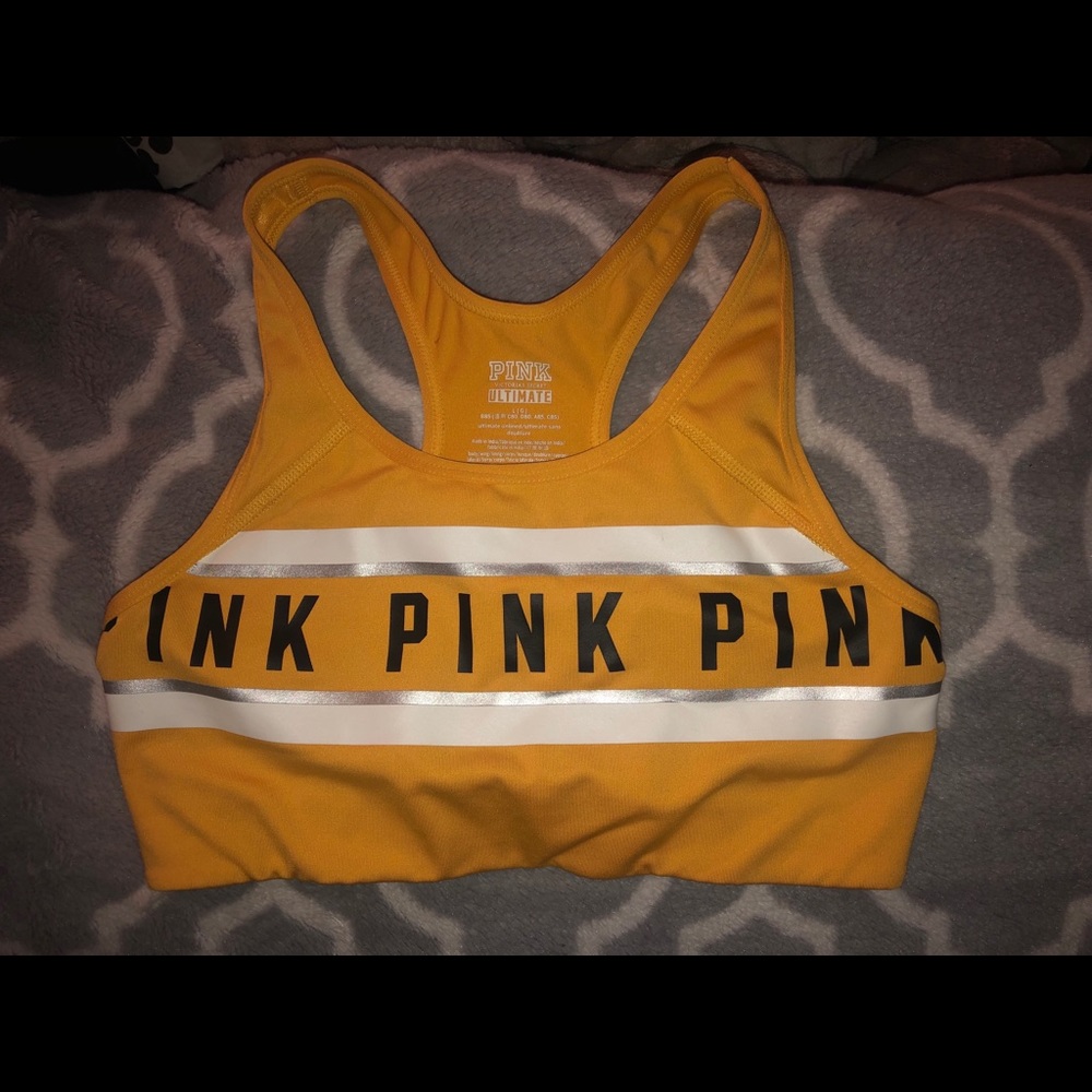 Pink Victoria Secret ULTIMATE sports bra
